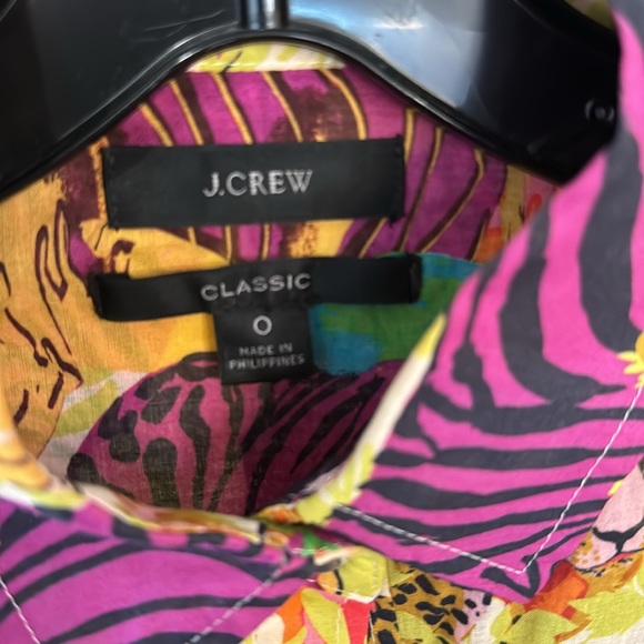 Lions, Tigers & More - OH MY! Fun J Crew Pull Over Shirt - Small - Picture 3 of 6